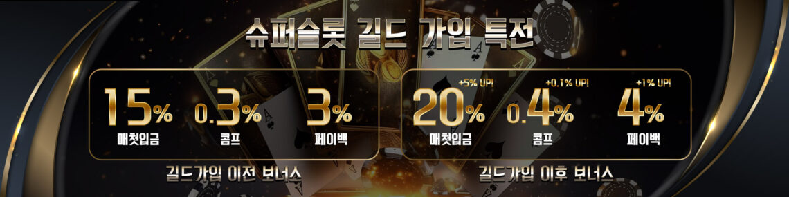 슈퍼슬롯 길드 가입 이벤트